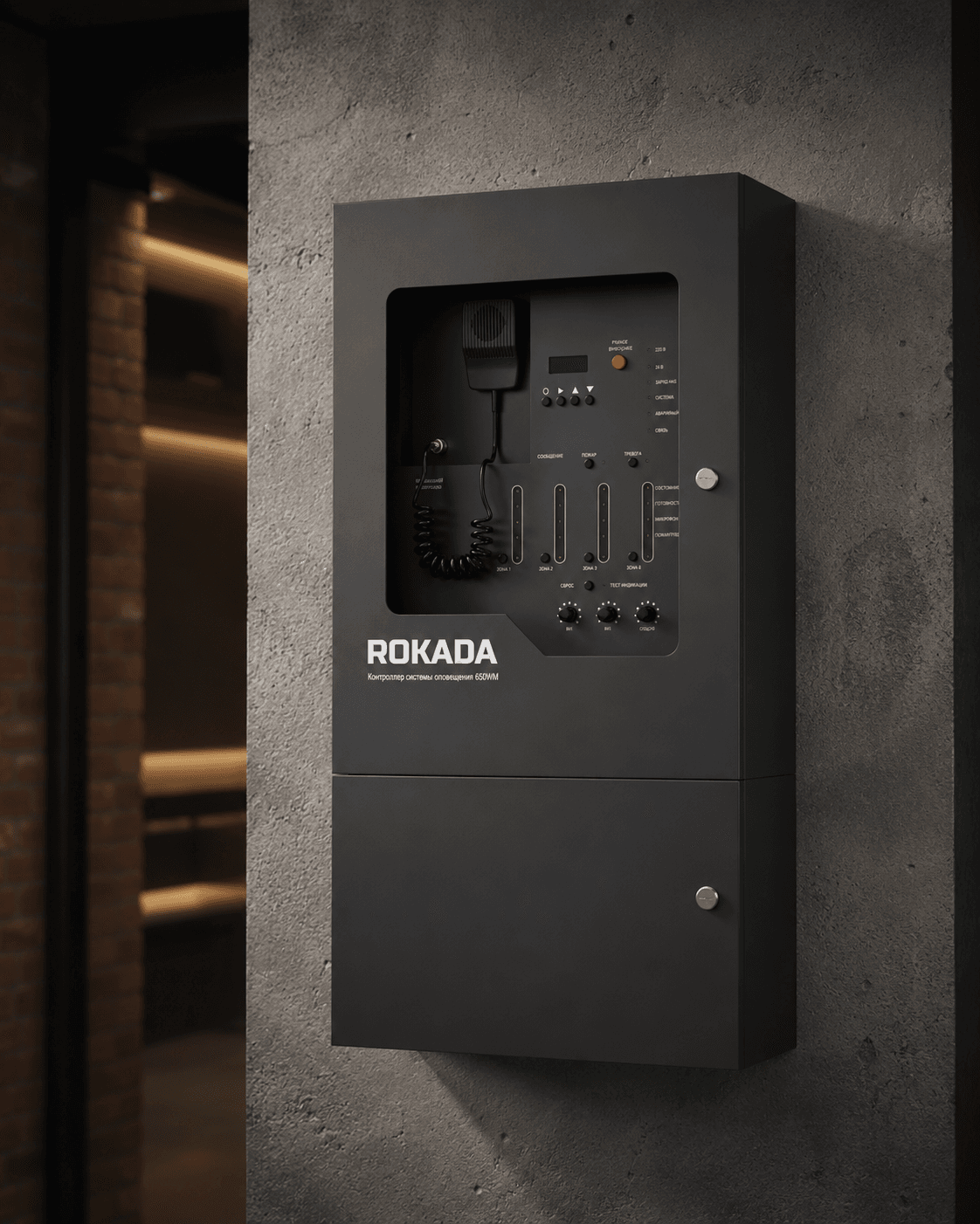 Контроллер системы оповещения ROKADA 650WM